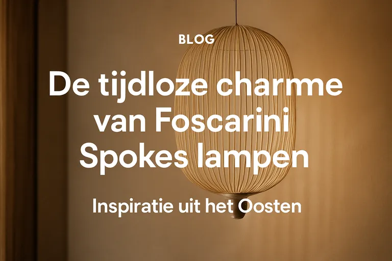De tijdloze charme van foscarini spokes lampen De tijdloze charme van foscarini spokes lampen